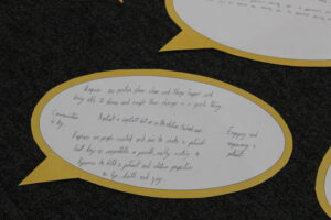 Feedback cards