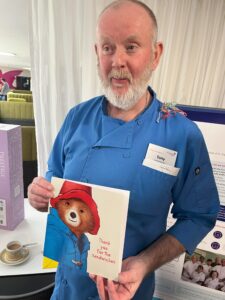 Tony with his Paddington card
