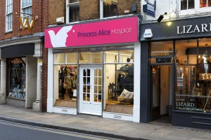 The exterior of our Richmond shop