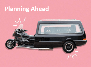 Hearse bike combo