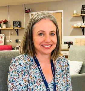 Liz Anderson smiling