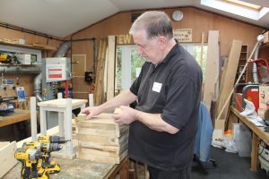 Andy in the Shed