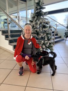 Heather and dog at SFR