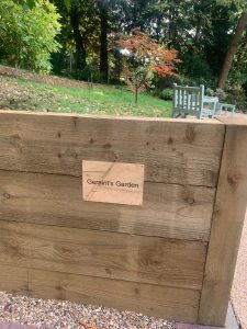 Geraint's garden sign